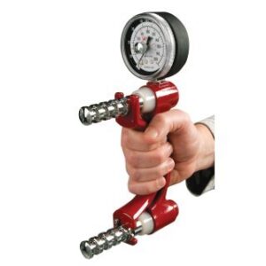 Hydraulic Hand Dynamometer - 200 lbs. (91 kg) Dial gauge