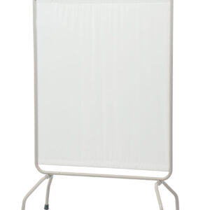 Winco 3420 Privess Unipanel 42" Panel Screen 2" Twin Casters White Vinyl