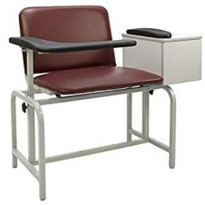 Winco 2574 XL Blood Drawing Chair Padded Vinyl