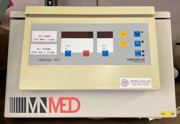 Used Heraeus (by Sorvall) Labofuge 400