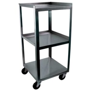 Ideal Stainless Steel 3 Shelf Compact Cart #MC314