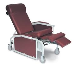 Winco #5271 Drop Arm Convalescent Recliner