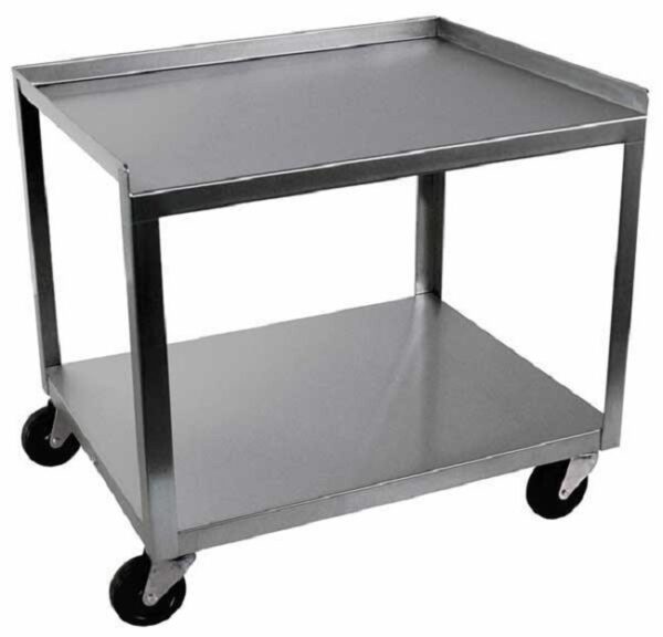 Ideal Stainless Steel Utility Cart, 3 Shelf #MC321