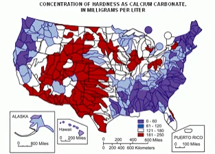 Water Quality Analysis for Steam-Based Sterile Processing Devices 2 water hardness us 1